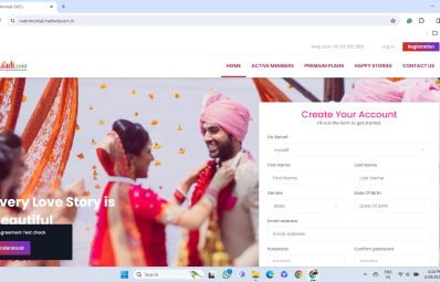 Matrimonial Website and Management System