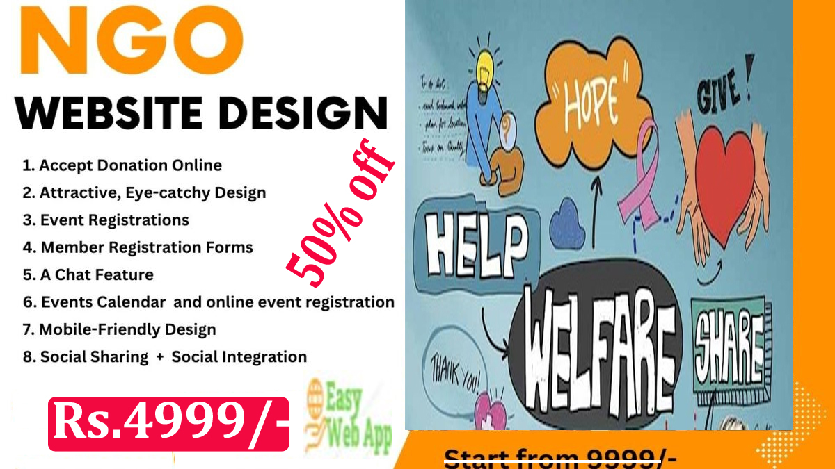 NGO Management Website Design
